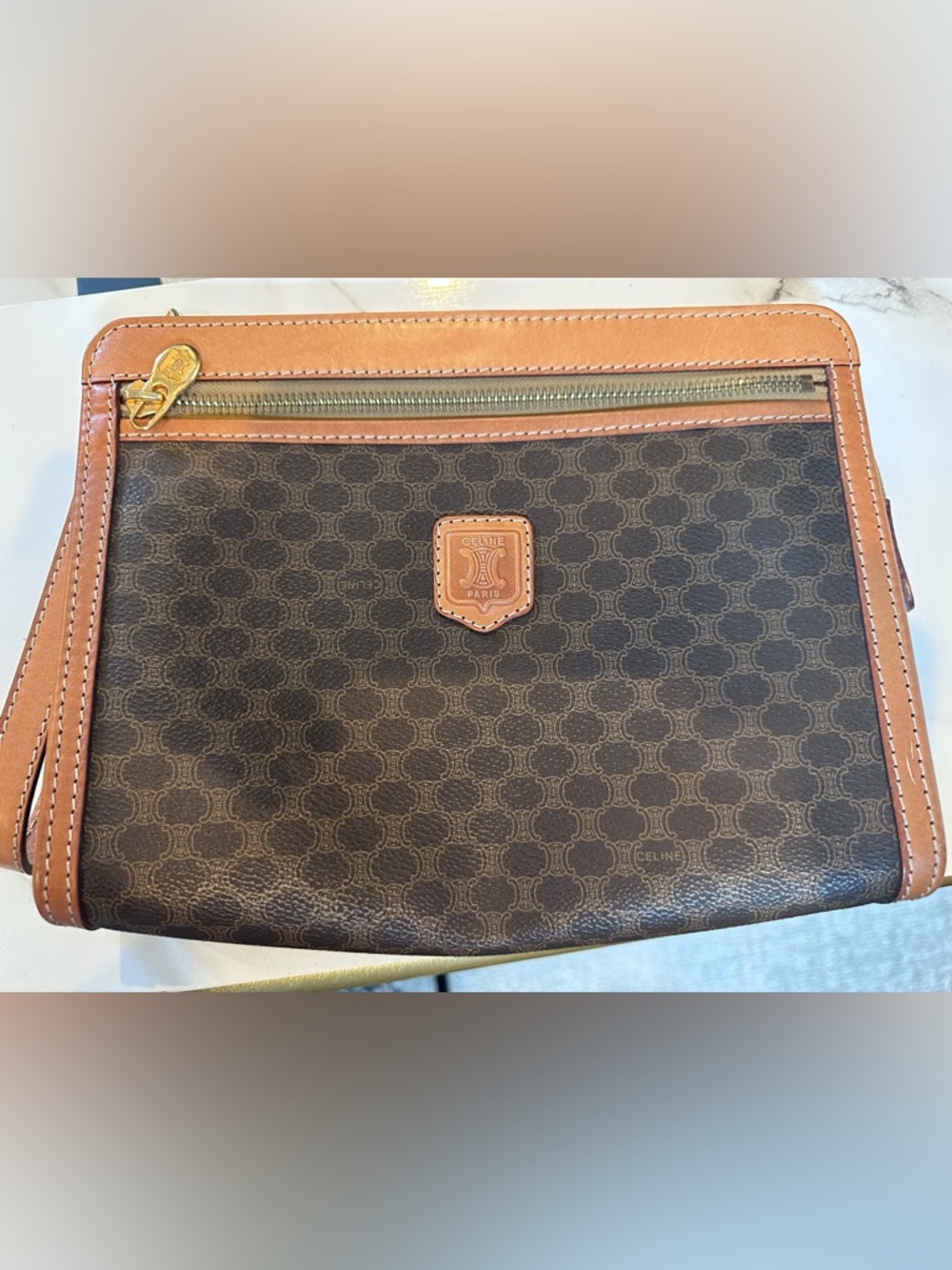 Celine Macadam clutch bag